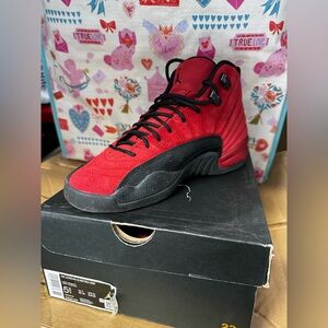 Jordan Retro Sneakers in Red and Black